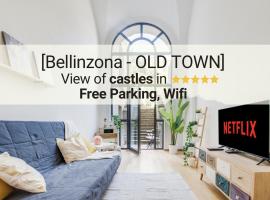 [Bellinzona-Centro Storico] Vista castelli a ☆☆☆☆☆, מקום אירוח ביתי בבלינצונה