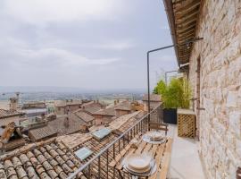 Suite Eleonora, balcone con vista e colazione, apartment in Assisi