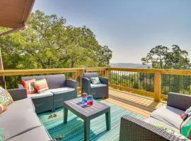 Mountain Home Retreat with Balcony and Lake Views!