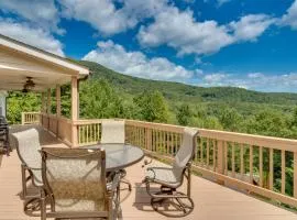 Hendersonville Retreat with Mtn Views and Deck!