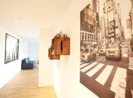 Ganzes Apartment -New York- in Erftstadt - 3 Zimmer & 91qm - nahe Köln, Messe, Phantasialand & Bonn - Familienurlaub oder Business Trip