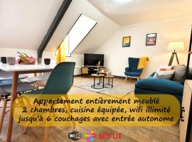 Sous les toits – tout confort, hotell i Saint-Brieuc