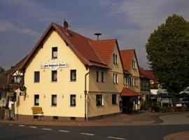 Hotel-Restaurant Zum Goldenen Stern, מלון עם חניה בGroßalmerode