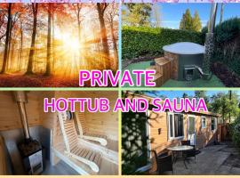 GREAT STAY - NATURE - Outside HOTTUB en SAUNA, apartment in Voorthuizen