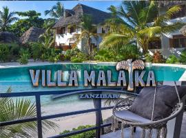 Villa Malaika, hôtel à Jambiani
