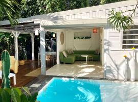 17 Les Palmes - Maison de charme - Piscine privée et accès plage
