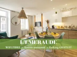 L'Emeraude - 1 à 4P - Wifi Fibre - Parking Gratuit