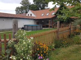 Apartmán na farmě u koní, hotel v destinaci Milešov