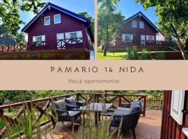 Nauji apartamentai! Pamario 14: Nida şehrinde bir otel
