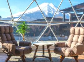 VISION GLAMPING Resort & Spa 山中湖 ビジョングランピングリゾート山中湖、山中湖村のホテル