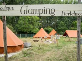 Fiertelmeers Boutique Glamping – hotel w mieście Ronse