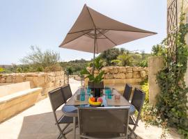 Pleasant stone house & jacuzzi St Martin - Happy Rentals, hotel in Mġarr