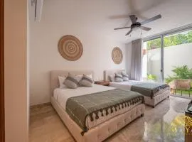 NHOA 112C Lux 1BR Condo Plunge Pool in Aldea Zama