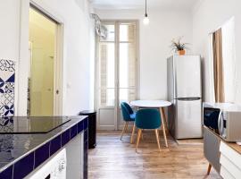 Appartement bleu l'union