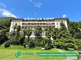 E-Rooms Minusio, hotell i Locarno