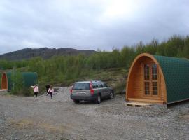 Vinland Camping Pods, lodge en Egilsstadir