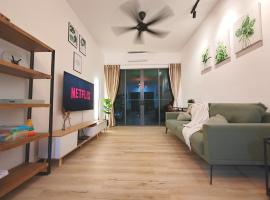 Monstera Meritus Homestay - Penang Butterworth Prai 1-8PAX，北賴的度假住所