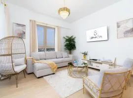 Ultimate Stay Port de La Mer with Burj Khalifa Views from the Bed next to the Beach