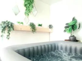 Charmant duplex avec jacuzzi