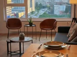 Premium new apartment with panoramic castle view
