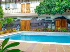 Hostal Los Arhuacos: Santa Marta'da bir otel