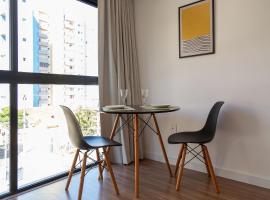 Maravilhoso e elegante studio para casal PGO412, ξενοδοχείο σε Poços de Caldas