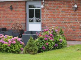 Ihlow에 위치한 아파트 Balzwiekje Auszeit auf Pferdehof in Ostfriesland