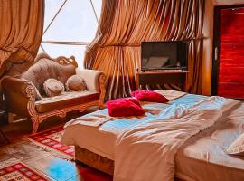 Princess luxury camp, hotell i Wadi Rum