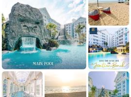 Grand Florida Beach Waterpark Condo Resort, hotel en Na Jomtien