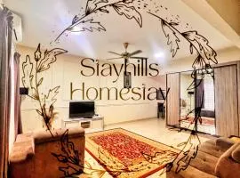 Astana Townhouse Homestay BukitBeruntung livingroom AirCond