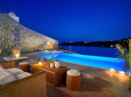 Luxurious Villa Ostria, hotel in Elia Beach