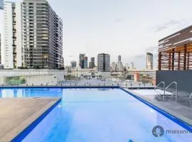 Mod Brisbane Apt near Southbank W Pool & Parking