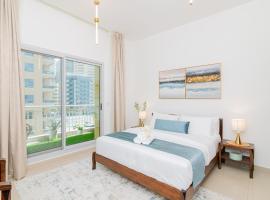 Cozy 2BR Delux Apartment in Dubai Marina, íbúðahótel í Dúbaí