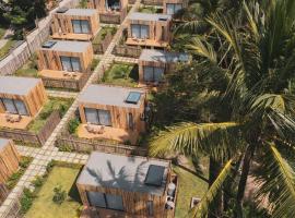 LalaGalu - Beachfront EcoCabins, hotel v destinaci Diani Beach