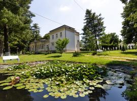 Conacul Buzdugan，Valea Mică的附設泳池的飯店