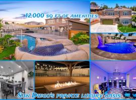 San Diego Luxury Oasis, villa a Spring Valley
