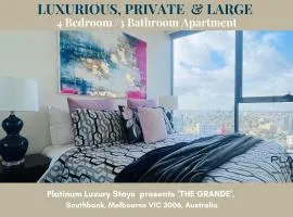 Platinum Luxury Stays The Grande Large 4 BRM 3 Bath Apt