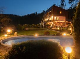 Údolí Černého Čápa, hotel v Hradci nad Moravicí