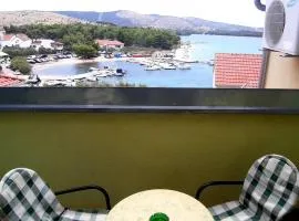 Holiday apartment in Zaboric with sea view, balcony, air conditioning, WiFi 5177-4