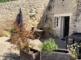 Gîte troglodyte 2 personnes, hotell i Azay-le-Rideau