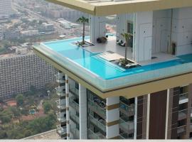 PRIVATE-POOL Swim-Up Suite Pattaya Jomtien Copacabana, golf hotel in Jomtien Beach