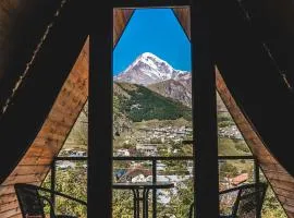 Peak view kazbegi