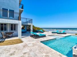 Oceanfront Pool House 7 Bedrooms 7 Bath 2 Kitchens、ポート・オレンジのホテル