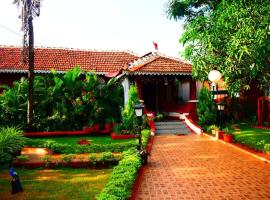 Pavoa Estate Farmhouse Villa, hotell i Madgaon