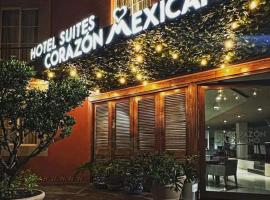 Hotel Suites Corazón Mexicano, hotelli kohteessa Guanajuato