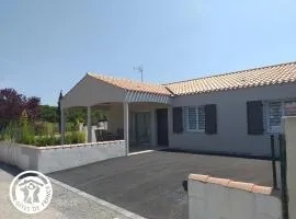 Maison neuve en Vendée, 3 chambres, proche véloroute et océan, wifi, terrasses, tout inclus. - FR-1-426-542