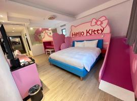 沐谷親子溫泉會館, hotelli Jiaoxissa