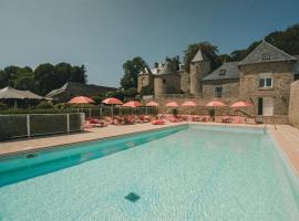 Manoir de Kerhuel de Quimper、Plonéour-Lanvernにあるカンペール・コルヌアイユ空港 - UIPの周辺ホテル