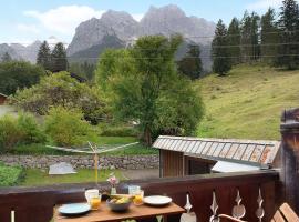 Ferienwohnung Alpspitznest: Grainau şehrinde bir kiralık tatil yeri