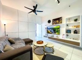 Beacon Executive Suite with SkyPool 3BR 9pax Georgetown Penang、Georgetownの格安ホテル